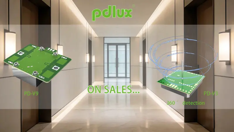 PD-V9 এবং PD-V3 মাইক্রোওয়েভ মোশন সেন্সর